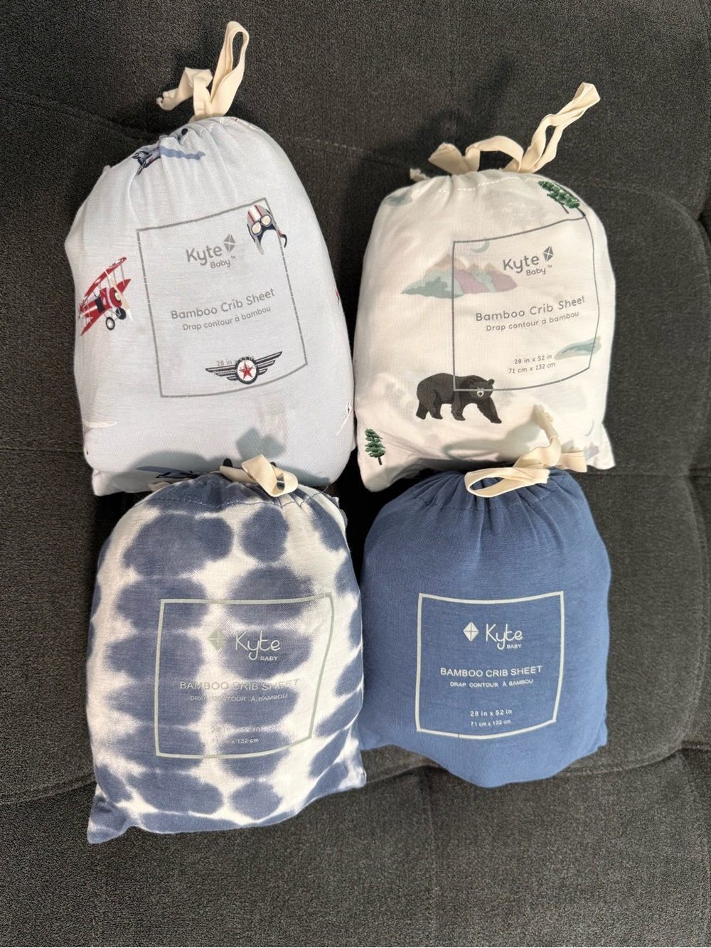 Kyte baby crib sheet bundle